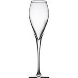 Flute glass “Monte Carlo” glass 225ml D=49,H=252mm clear.