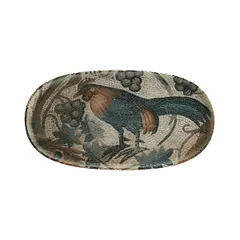Блюдо сервировочное «Месопотамия Фауна» овальное фарфор ,L=30,B=15,5см разноцветн.