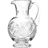 Jug crystal 1l D=14,H=22.5,L=15cm clear.