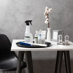 Поднос «Камтрид» прорезиненный круглый стеклопласт. D=405,H=19мм черный, изображение 4