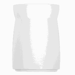 Sauce container  porcelain  1.3 l  D=12.6 cm  white