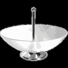 Ваза для фруктов «Клиа» стекло D=34,H=25см прозр.