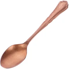 Coffee spoon “Settecento Bronze”  stainless steel  metal.