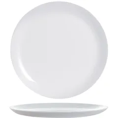 Тарелка «Эволюшнс Гранит» мелкая стекло D=25см серый