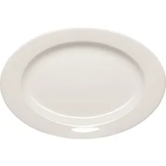 Блюдо «Кашуб-хел» овальное фарфор ,H=55,L=380,B=260мм белый