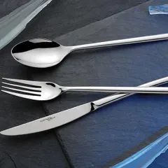 Ложка столовая «X-LO» сталь нерж. ,L=22см металлич., изображение 2