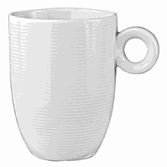 Mug “This” tea porcelain 200ml ,H=9,L=10cm white