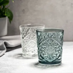 Олд фэшн (стакан) «Хобстар» стекло 355мл D=89,H=106мм зелен., изображение 2