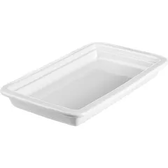 Gastronorm container (1/4)  porcelain ,H=20,L=265,B=162mm white