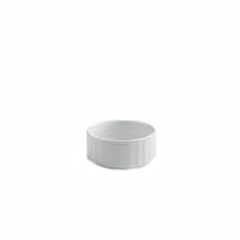 Broth cup "Opera" porcelain 300ml white