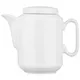 Чайник заварочный «Комфорт» фарфор 0,5л D=60,H=125,L=145мм белый, Цвет: Белый