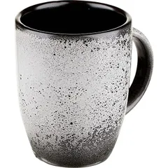 Tea cup “Milky Way”  porcelain  300ml  D=80, H=105mm  black, white