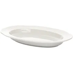 Селедочница «Афродита» фарфор ,H=25,L=240,B=165мм белый, изображение 2