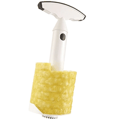 Слайсер для ананаса пластик ,H=24,1,B=11,7см белый