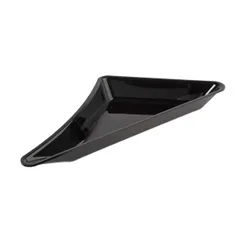 Лоток треугольный правый акрил ,H=5,L=53,B=30см черный