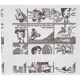 Бумага для конусов и сэндвичей «Комикс»[1000шт] ,L=16,B=16см