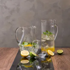 Кувшин «Питчерс» хр.стекло 1л D=14,H=19,6см прозр., изображение 2