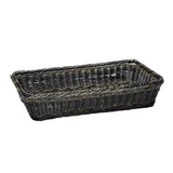 Корзина для хлеба GN2/3 полипроп.,сталь нерж. ,H=10,L=35,4,B=32,5см коричнев.