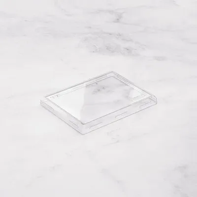 Крышка для бумажного контейнера OneClick 500 мл пластик ,L=12,B=16см прозр., изображение 2