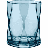 Олд фэшн (стакан) «Нэттуно» стекло 400мл D=82,H=104мм голуб.