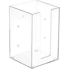 Диспенсер для одноразовых крышек пластик ,H=20,5,L=12,8,B=12,8см прозр.