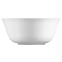 Salad bowl “Evriday” glass 2.35l D=240,H=95mm white