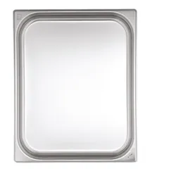 Гастроемкость GN 1/2 сталь нерж. 12,5л ,H=20,L=32,5,B=26,5см металлич.