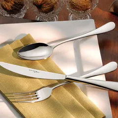 Вилка столовая «Аркада» сталь нерж. ,L=205/70,B=4мм металлич., изображение 2