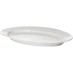 Блюдо «Кунстверк» овальное фарфор ,H=3,L=41,B=26см белый, изображение 2