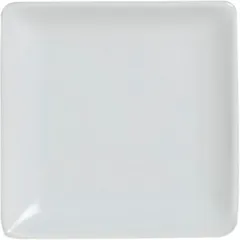 Plate “Weyrick” square  porcelain , L=9, B=9cm  white