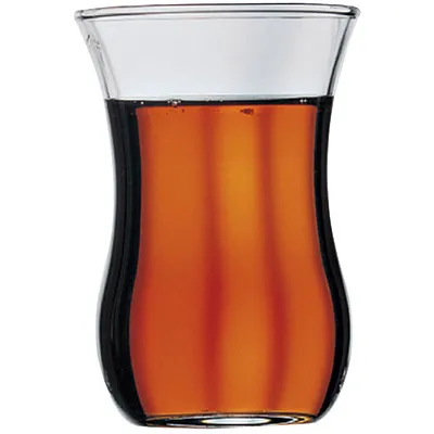 Стакан для чая «Темпо» стекло 115мл D=57,H=83мм прозр., изображение 2