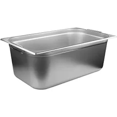 Gastronorm container (1/1) with handles  stainless steel  26.5 l , H=20, L=53, B=32.5 cm  metal.