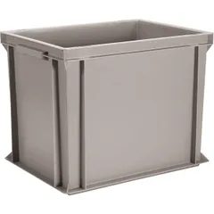 Контейнер для продуктов пластик 31л ,H=32,L=40,B=30см серый