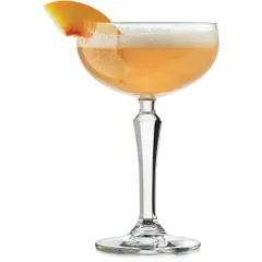 Шампанское-блюдце «SPKSY» стекло 240мл D=95,H=155мм прозр., изображение 3