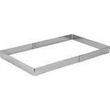 Рама кондитерская сталь нерж. ,H=35,L=496,B=290мм металлич.