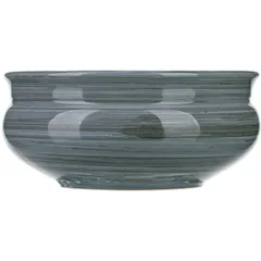 Deep plate “Pinky” ceramics 0.8l D=16cm gray