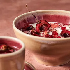 Салатник «Аврора Везувиус Роуз Кварц» фарфор 0,9л D=175,H=85мм розов.,бежев., изображение 3