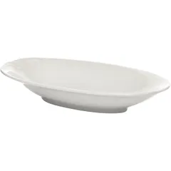 Селедочница «Мелодия» фарфор ,H=35,L=237,B=152мм белый