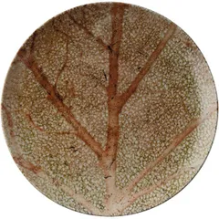 Plate “Nature Essence”  porcelain  D=27.5cm  yellow, red