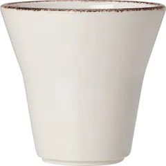 Salad bowl “Brown Dapple”  porcelain  250 ml  D=9 cm  white, brown.