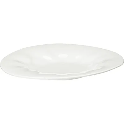 Тарелка «Фламенко» фарфор D=32см белый, изображение 4