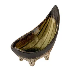 Соусник «Фервидо» керамика ,H=97,L=120,B=65мм желт.