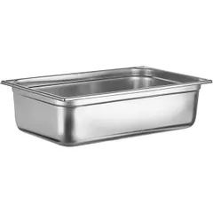 Gastronorm container (1/1)  stainless steel  20 l , H=15, L=53, B=32.5 cm  metal.