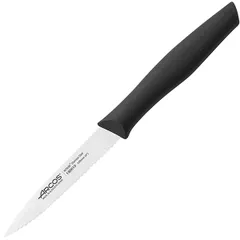Нож для чистки овощей и фруктов «Нова» сталь нерж. ,L=210/100,B=15мм черный