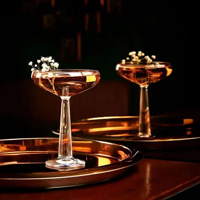 Шампанское-блюдце «Биг топ» хр.стекло 235мл D=11,2,H=15,1см прозр., изображение 3