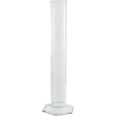 Measuring cylinder GOST-1770-74  glass  100 ml  D=3, H=27 cm  transparent.