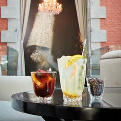 Олд фэшн (стакан) «Аркади» стекло 350мл D=96,H=98мм прозр., изображение 4