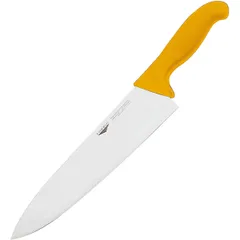 Chef's knife  steel , L=405/260, B=55mm  yellow, metallic.