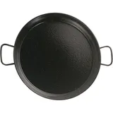 Portion frying pan for paella blue steel D=20cm
