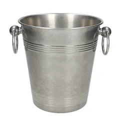 Емкость для льда «Тэкс-Мэкс» сталь нерж. 1,1л D=13,5,H=13см металлич.